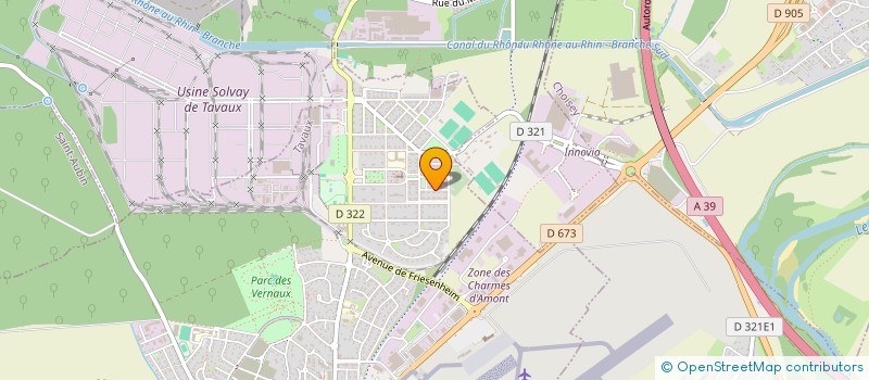 localisation de l'entreprise SIVU POUR GESTION EQUIPEMENTS SPORTIFS à TAVAUX