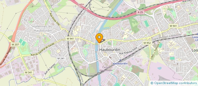 localisation de l'entreprise SIVU POUR LA QUALITE DE LA VIE DES PERSONNES DU 3EME ET 4EME AGE à HAUBOURDIN