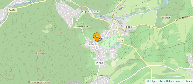 localisation de l'entreprise SIVU REGPT PEDAGOGIQUE OTTROT-ST NABOR  OTTROTT