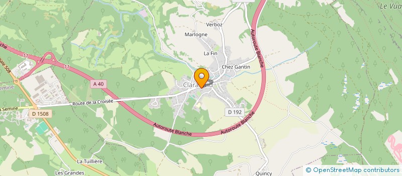localisation de l'entreprise SIVU SCOLAIRE CHAUMONT CONTAMINE SARZIN à MINZIER
