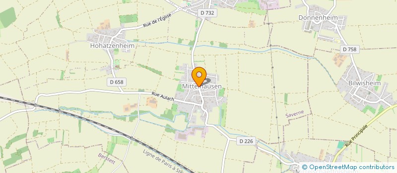localisation de l'entreprise SIVU SPORT CULTUR BILWISHEIM DONNENHEIM à BILWISHEIM