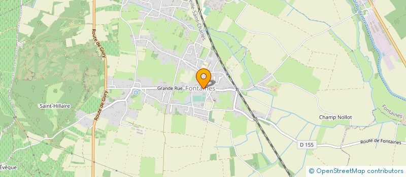 localisation de l'entreprise SIVU THALIE ENFANCE JEUNESSE  FONTAINES