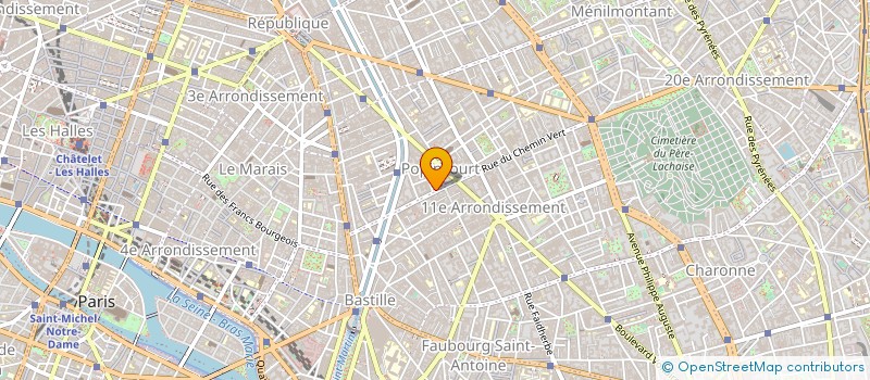 localisation de l'entreprise SIWA PLATEFORME  PARIS