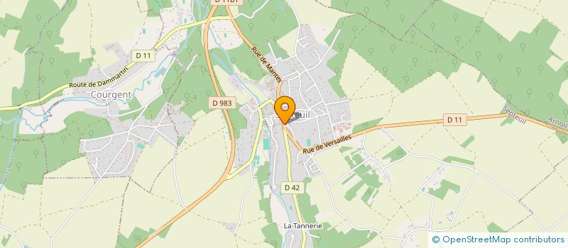 localisation de l'entreprise SIWICK à SEPTEUIL