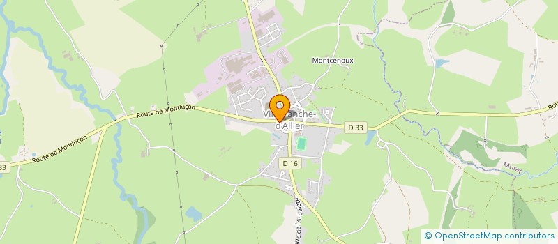 localisation de l'entreprise SIWIEC  VILLEFRANCHE-D'ALLIER