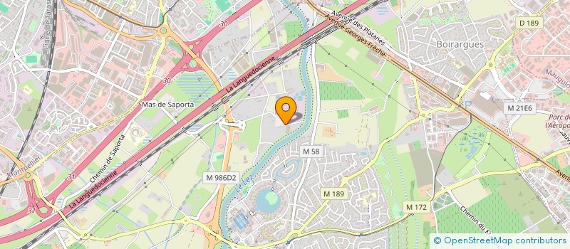 localisation de l'entreprise SIWL à LATTES