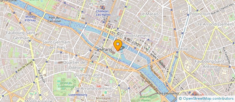 localisation de l'entreprise SIX CHANOINESSES  PARIS