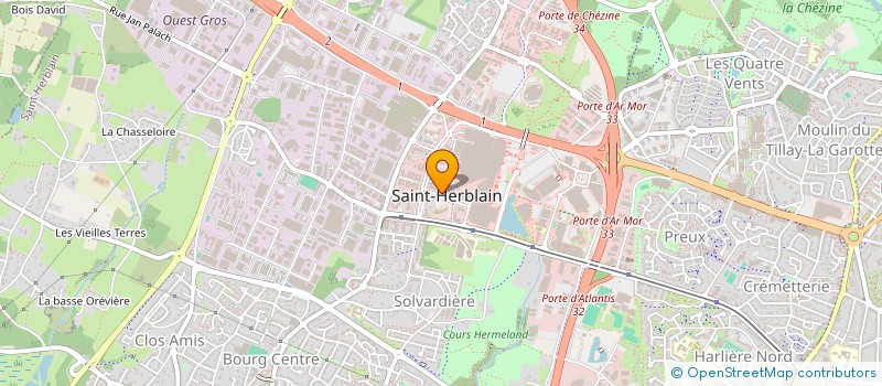 localisation de l'entreprise SIX CONSEIL à SAINT-HERBLAIN
