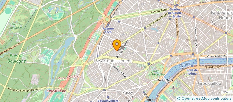 localisation de l'entreprise SIX DEGREES  PARIS