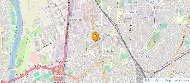 localisation de l'entreprise SIX DIFFERENT WAYS  TOULOUSE