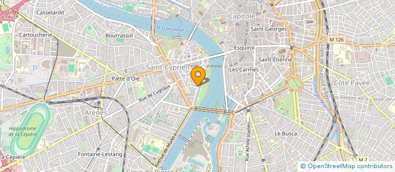 localisation de l'entreprise SIX EST UN FRUIT à TOULOUSE