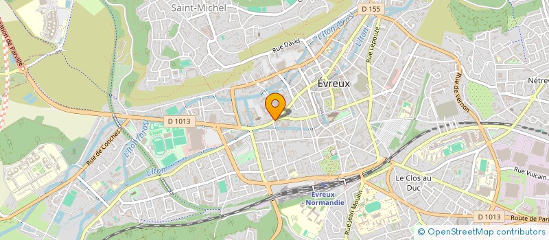 localisation de l'entreprise SIX ET 7  EVREUX