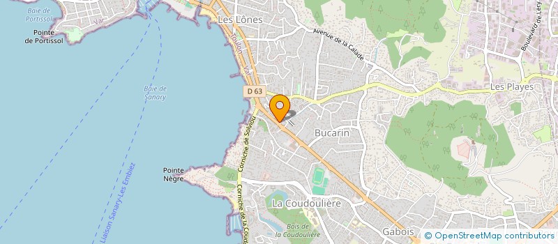 localisation de l'entreprise SIX FOURS SERVICES AUTO à SIX-FOURS-LES-PLAGES