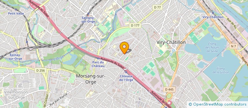 localisation de l'entreprise SIX LOF PIZZA à VIRY-CHATILLON