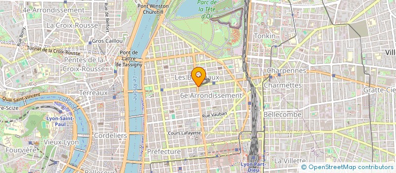 localisation de l'entreprise SIX MAJORS INVEST  LYON