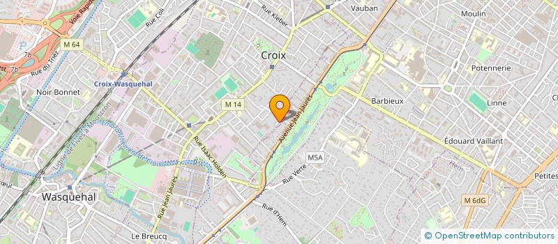 localisation de l'entreprise SIX O NINE à CROIX