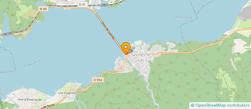 localisation de l'entreprise SIX SL  SAVINES-LE-LAC
