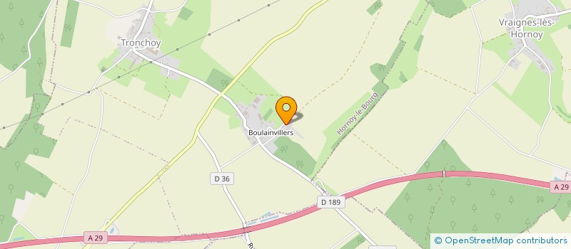 localisation de l'entreprise SIX'TERNES LES PLAGES  HORNOY-LE-BOURG