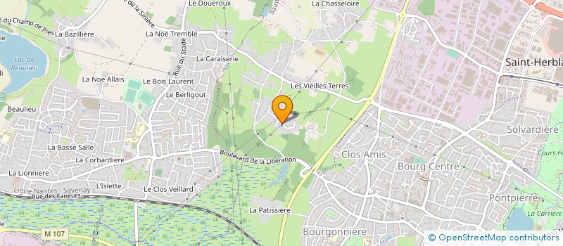 localisation de l'entreprise SIXAINE  SAINT-HERBLAIN