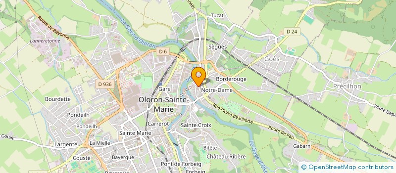 localisation de l'entreprise SIXIEME CONTINENT à OLORON-SAINTE-MARIE