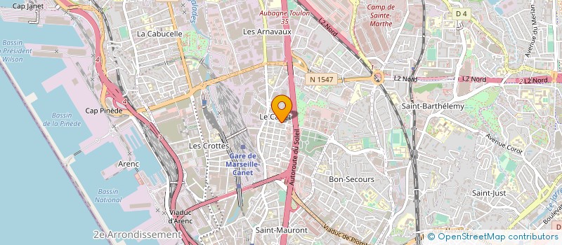 localisation de l'entreprise SIXIEME SENS à MARSEILLE