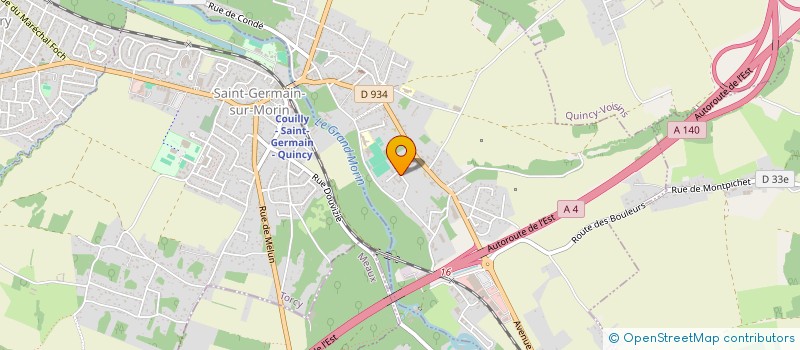 localisation de l'entreprise SIXIEME SENS à COUILLY-PONT-AUX-DAMES