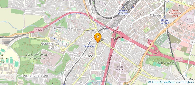 localisation de l'entreprise SIXIEME SENS à PALAISEAU