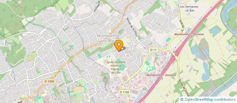 localisation de l'entreprise SIXIEME SENS INGENIERIE à MONTBONNOT-SAINT-MARTIN