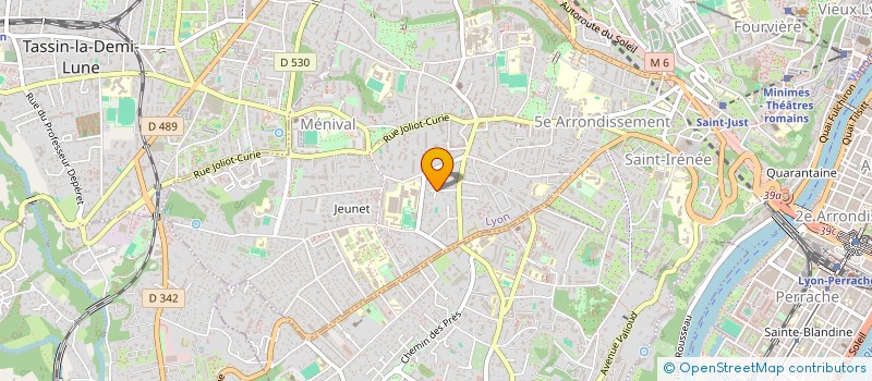 localisation de l'entreprise SIXL  LYON