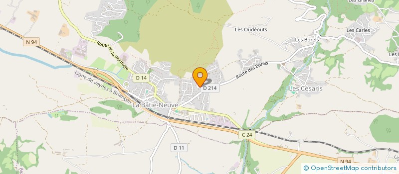 localisation de l'entreprise SIXLOU à LA BATIE NEUVE