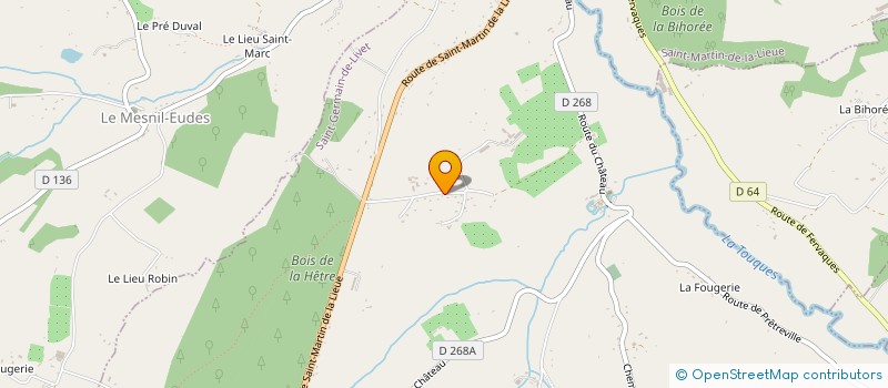 localisation de l'entreprise SIXPAS  SAINT-GERMAIN-DE-LIVET