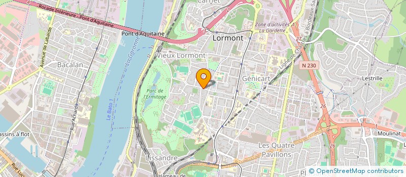 localisation de l'entreprise SIXPAVILLONS  LORMONT