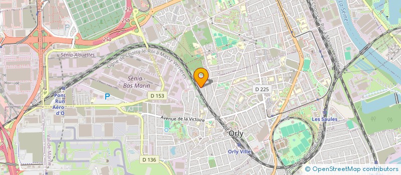 localisation de l'entreprise SIXPERT  ORLY