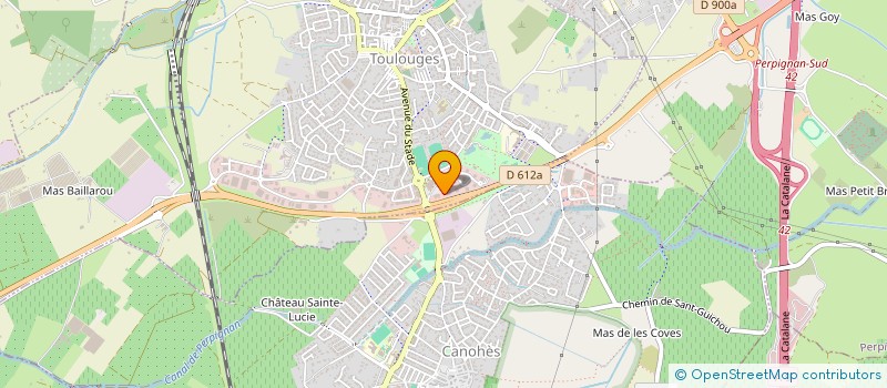 localisation de l'entreprise SIXSIX à TOULOUGES