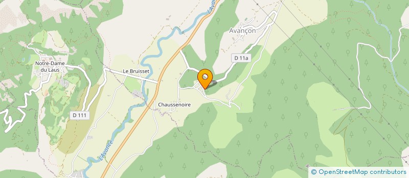 localisation de l'entreprise SIXTE & SON  AVANCON