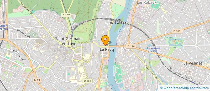 localisation de l'entreprise SIXTEEN LODGE  LE PECQ