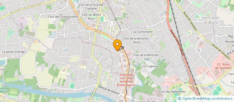 localisation de l'entreprise SIXTEEN MINUTES PROD  ORLEANS