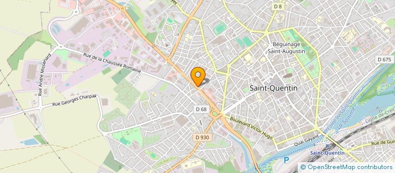 localisation de l'entreprise SIXTH JUNE SOISSONS à SAINT-QUENTIN