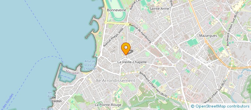 localisation de l'entreprise SIXTINE à MARSEILLE