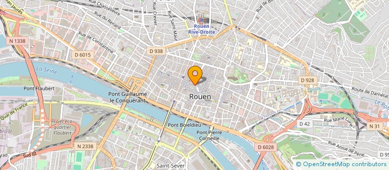localisation de l'entreprise SIXTINE à ROUEN