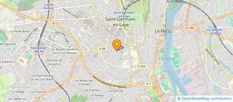 localisation de l'entreprise SIXTINE  SAINT-GERMAIN-EN-LAYE