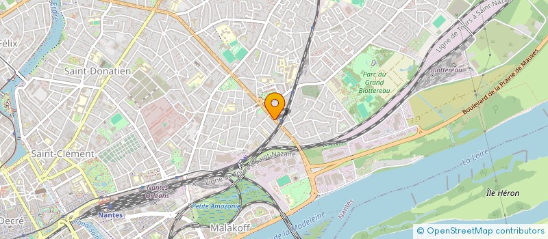 localisation de l'entreprise SIXTINE ET BENOIT VASSEUR à NANTES