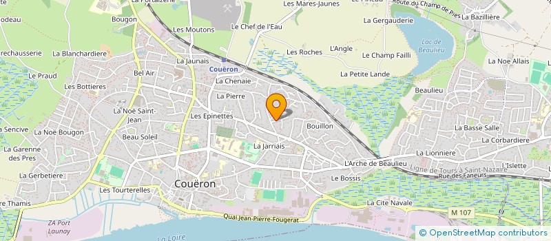 localisation de l'entreprise SIXTY FOUR CONSEILS à COUERON