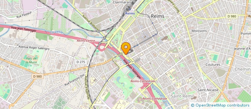 localisation de l'entreprise SIXTY NINE VETTE PROD.  REIMS