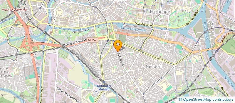 localisation de l'entreprise SIXTY SEVEN à STRASBOURG