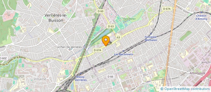 localisation de l'entreprise SIYA  ANTONY