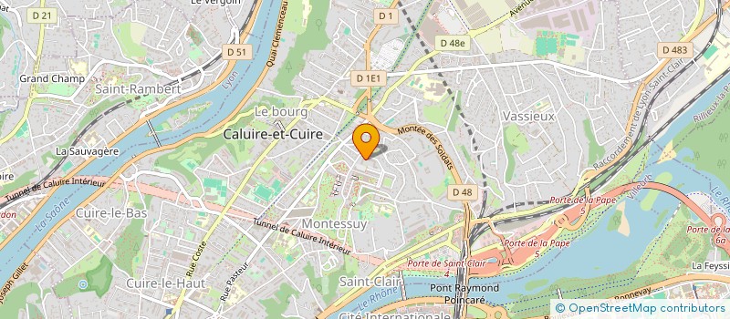 localisation de l'entreprise SIYAK SERVICES  CALUIRE-ET-CUIRE