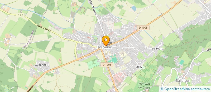 localisation de l'entreprise SIYAMYI  DOUVAINE