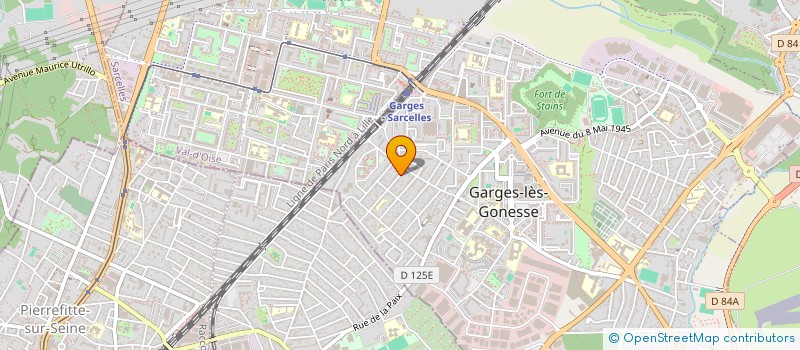 localisation de l'entreprise SIYARAM à GARGES-LES-GONESSE
