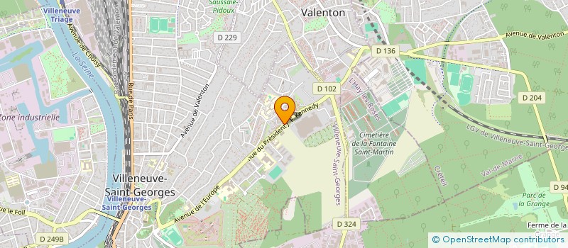 localisation de l'entreprise SIYO SOL  VILLENEUVE-SAINT-GEORGES